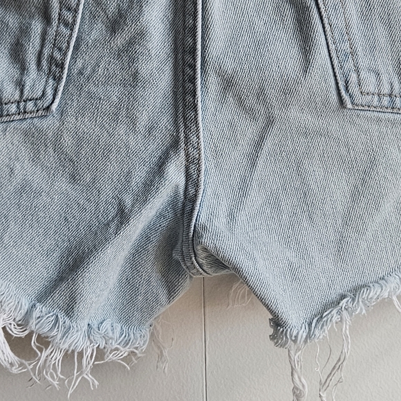 JBD High-Rise Light Wash Denim Shorts in Women's L - Picture 14 of 16